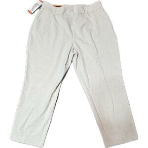 Hilary Radley Plus Size XXL Pull-On Slim Leg Pants Mid Rise with Pockets NWT